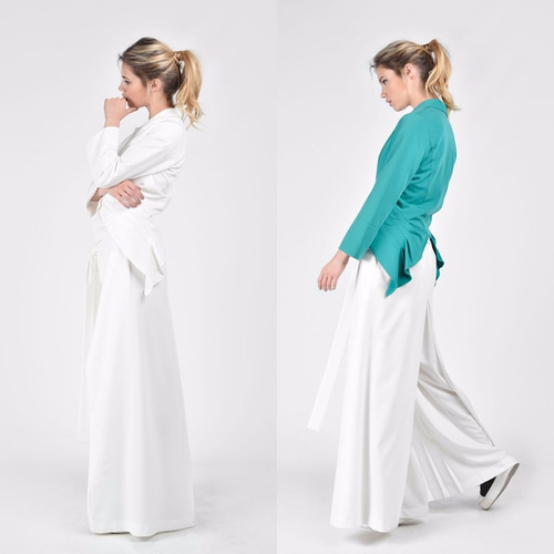 ボタン付き テーラード ジャケット ブレザー 7色展開【Aakasha