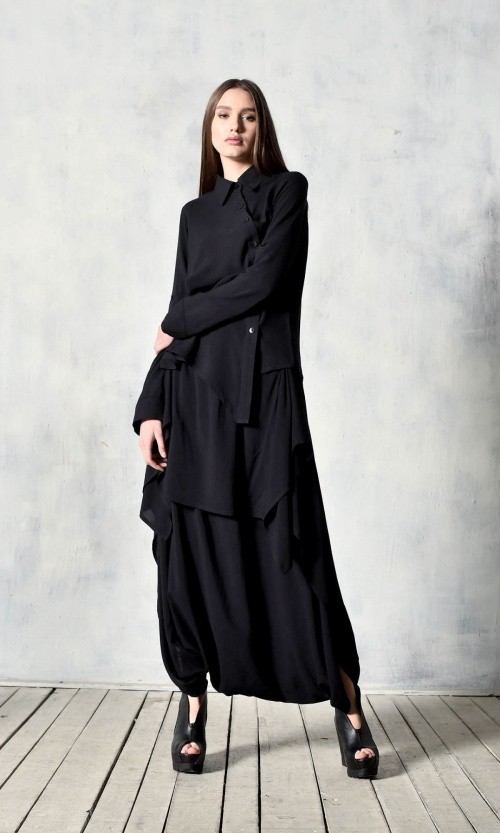 サルエルパンツ】カモフラ Aakasha日本未入荷【ドロップクロッチ