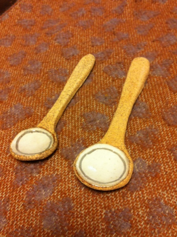 陶器のspoon2点セット 2枚目の画像