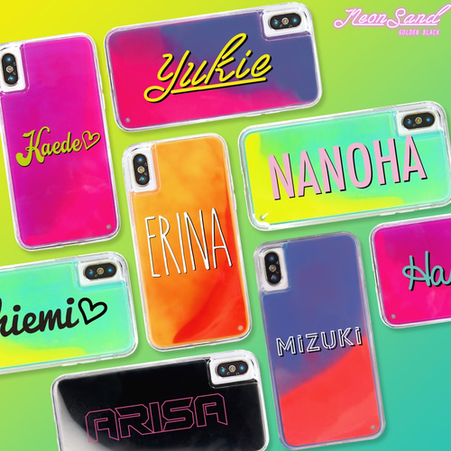 新色☆ネオンカラー【BANDOLIER】DONNA NEON スマホケース iPhone 14 iPhone13 iPhone12 SE ケース ネオンサンドケース