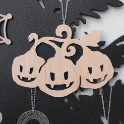 ハロウィンツリー　(インテリアおしゃれ大人モダン北欧壁掛け飾りオーナメント) 5枚目の画像