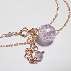 ♢N♢K18 ルベライト ネックレスチャーム ペンダントトップ 楽天