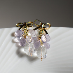 14kgf スコロライトのピアス ピアス（スタッド・一粒） violettastelle