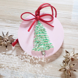 夜光聖誕樹擴香石(中)-薰香石*聖誕節*婚禮小物*防蚊磚*室內香氛*居家裝飾*療癒小物*除臭*交換禮物 第3張的照片