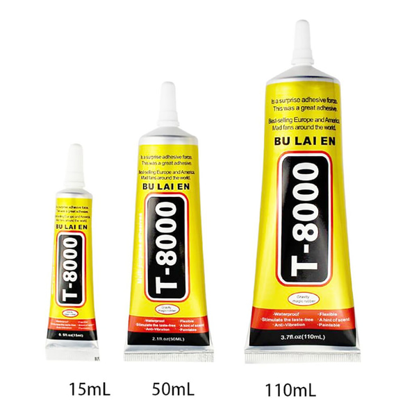 超強力ハイグレード接着剤【T-8000(50ml)】 レジン・樹脂 junco