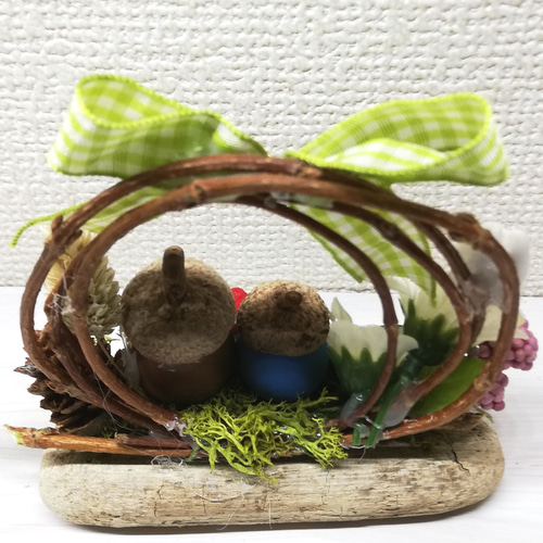 可愛いどんぐりオブジェ その他置物 何でも屋さっち2ゃん 通販