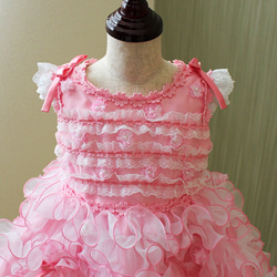 オーダーメイドで世界に一つだけ！妖精になれるドレス（ピンク） 2枚目の画像