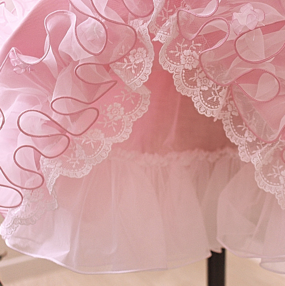 オーダーメイドで世界に一つだけ！妖精になれるドレス（ピンク） 4枚目の画像
