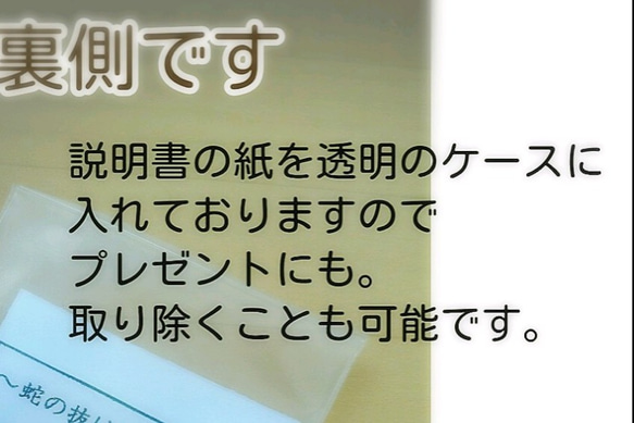 ★こっそり持ちたい 蛇の抜け殻お守り ★お散歩 ねこ 贈り物 バック  財布 スマホ ポーチ　 3枚目の画像