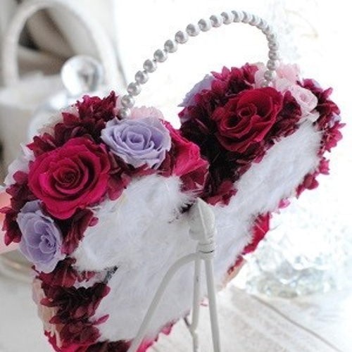 【pompomさま専用】ミッキー型バックブーケ ブートニアセット pompomさま専用】ミッキー型バックブーケ ブートニアセット