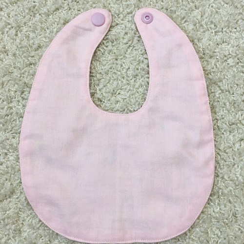 ☆ベビースタイ 柔らかピンク色 ハンドメイド☆ スタイ