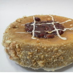 #和風　茹で小豆のdahliaケーキ 1枚目の画像