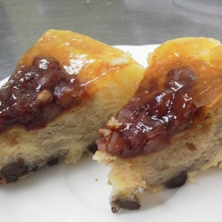 #和風　茹で小豆のdahliaケーキ 2枚目の画像