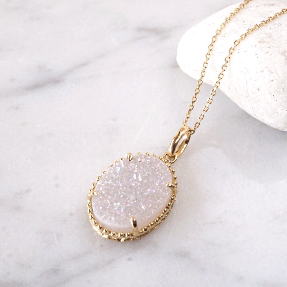 10KYGドルジーアゲートネックレス 29,250円