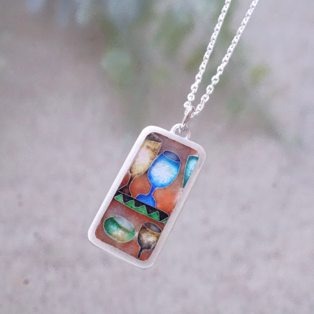 SV七宝ペンダント「pasto」グラス 7,448円