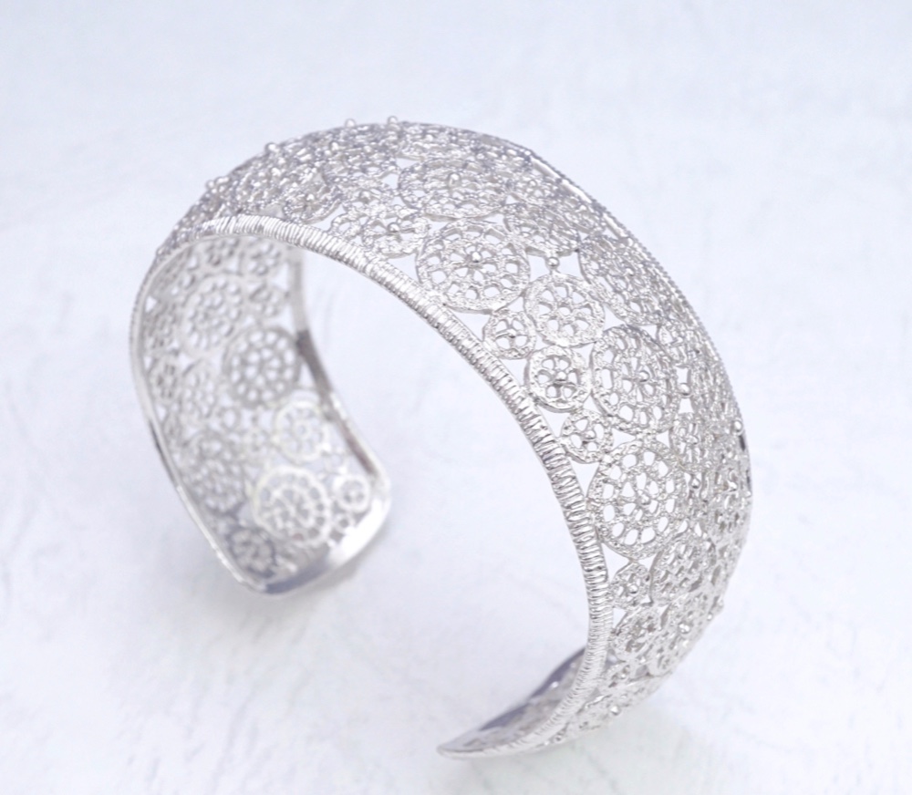 SV(Rh)バングル「lace」