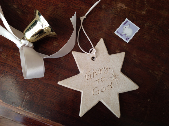 クリスマスオーナメント　星 1枚目の画像
