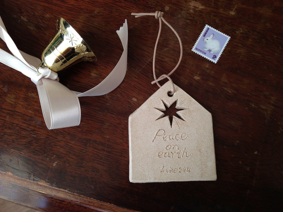 クリスマスオーナメント　小屋 1枚目の画像