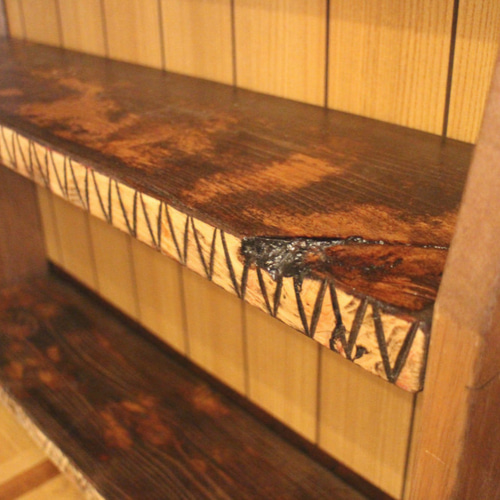 エスニック風シェルフ