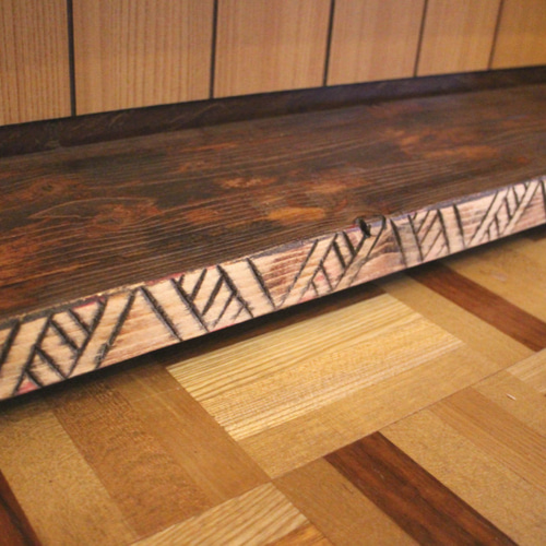 エスニック風シェルフ