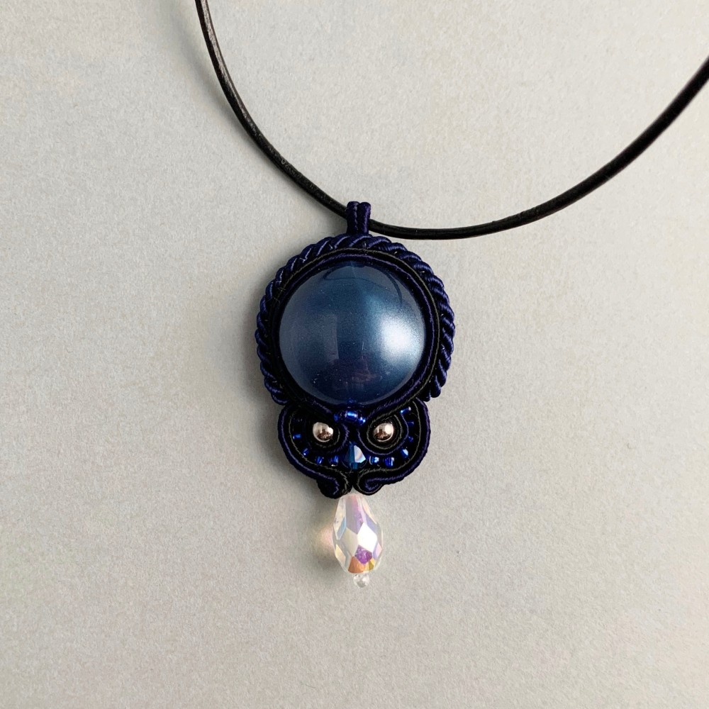 藍色ペンダント　ソウタシエ