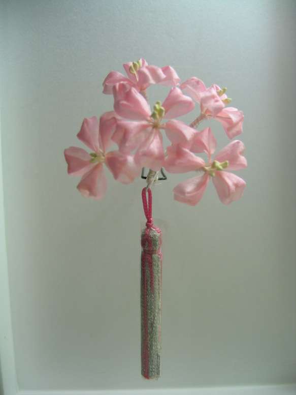 桜のミニ簪(Ⅵ) 4枚目の画像