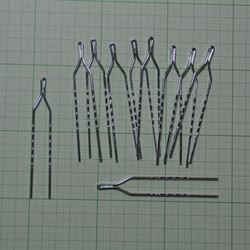 かんざしの足＊10本／サイズを選択★簪パーツ 1枚目の画像