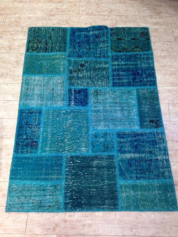 美品新品　キリム　手織り 新しいキリム/イラン/シャーセバン・スマック織りキリム約98