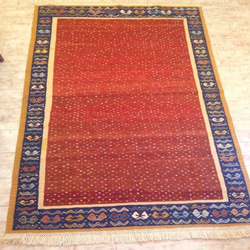 約1.9畳 手織り ラグ ターキッシュキリム kilim ✳︎送料無料 2枚目の画像