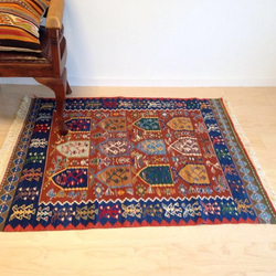 War Rug アフガニスタン ミリタリーデザイン トライバルラグ オールド