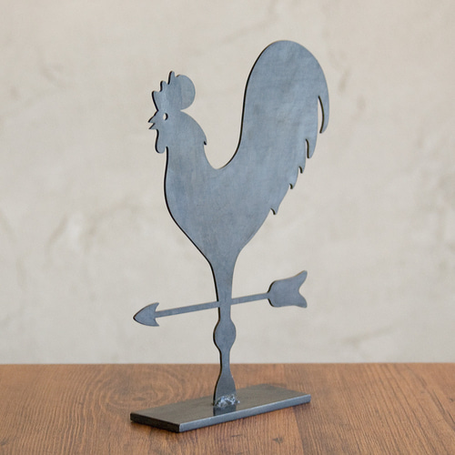 風見鶏をイメージしたアイアンオブジェ02 その他インテリア雑貨 studio