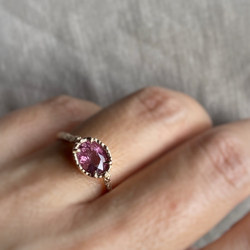 マラヤガーネット（R） リング / k10 指輪・リング SNOWPETAL JEWELRY