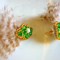 feather jewel ( green) 2枚目の画像