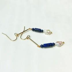 ’Santorini' earrings 2枚目の画像