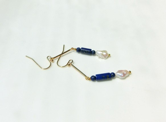 ’Santorini' earrings 2枚目の画像