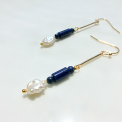 ’Santorini' earrings 3枚目の画像