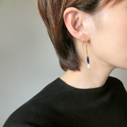 ’Santorini' earrings 5枚目の画像