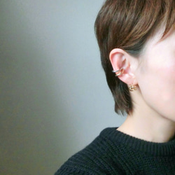 ear cuff mini -gold- 5枚目の画像