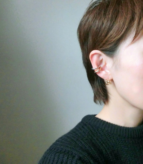 ear cuff mini -gold- 5枚目の画像