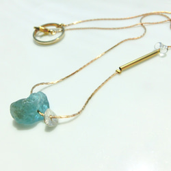 ocean blue necklace 2枚目の画像