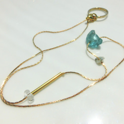 ocean blue necklace 5枚目の画像