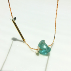ocean blue necklace 1枚目の画像