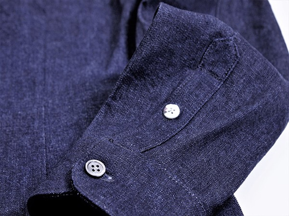 10oz denim button-down shirts　JAPAN MADE 第8張的照片