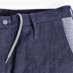 10oz denim Tapered pants (switching chambray)  JAPAN MADE 第5張的照片