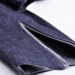 10oz denim Tapered pants (switching chambray)  JAPAN MADE 第6張的照片