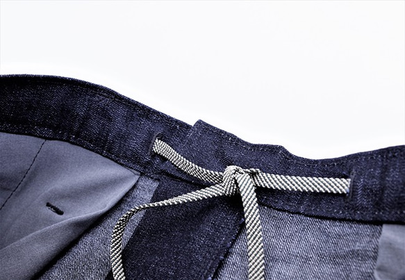 10oz denim two-pieces set-up (switching chambray) JAPAN MADE 第10張的照片