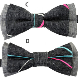 bow tie double collar Original embroidery 第5張的照片