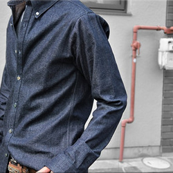 Beautiful casual denim shirt 第2張的照片