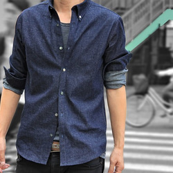 Beautiful casual denim shirt 第9張的照片