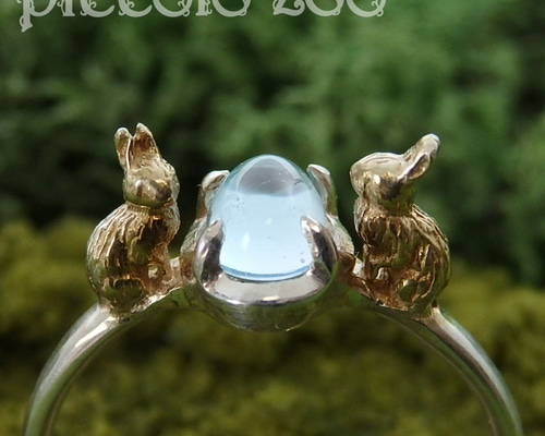 フランシュリッペ　ぎっしりむぎゅさ うさぎリング　クリスタル指輪 FR2 Crystal Fxxking Rabbits Double Ring[FRA510]